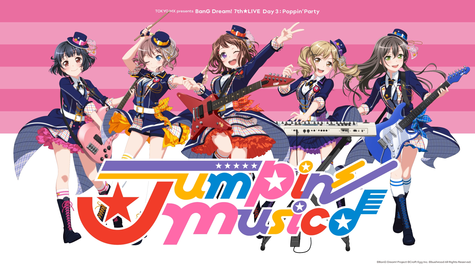 BanG Dream! Ultimate Live Theater - 7th Live: Jumpin Music - Poppin'Party