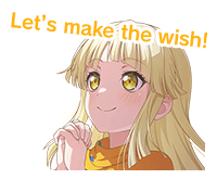 Curtain Call for The Distant You “Let's make the wish!”