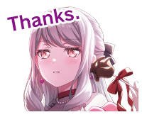 Always Close, Never Melting “Thanks.”