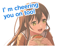 Signpost to the Future We Walk Together “I'm cheering you on too!”