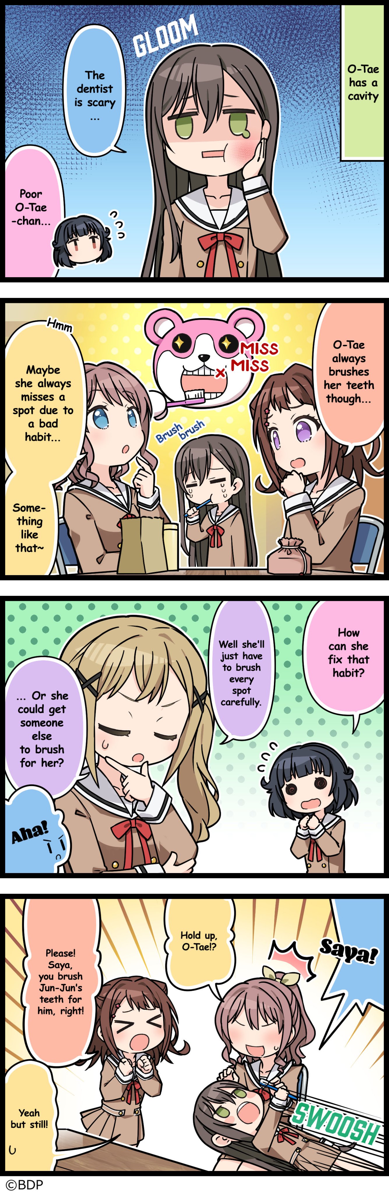 Big Sis' Finishing Touch