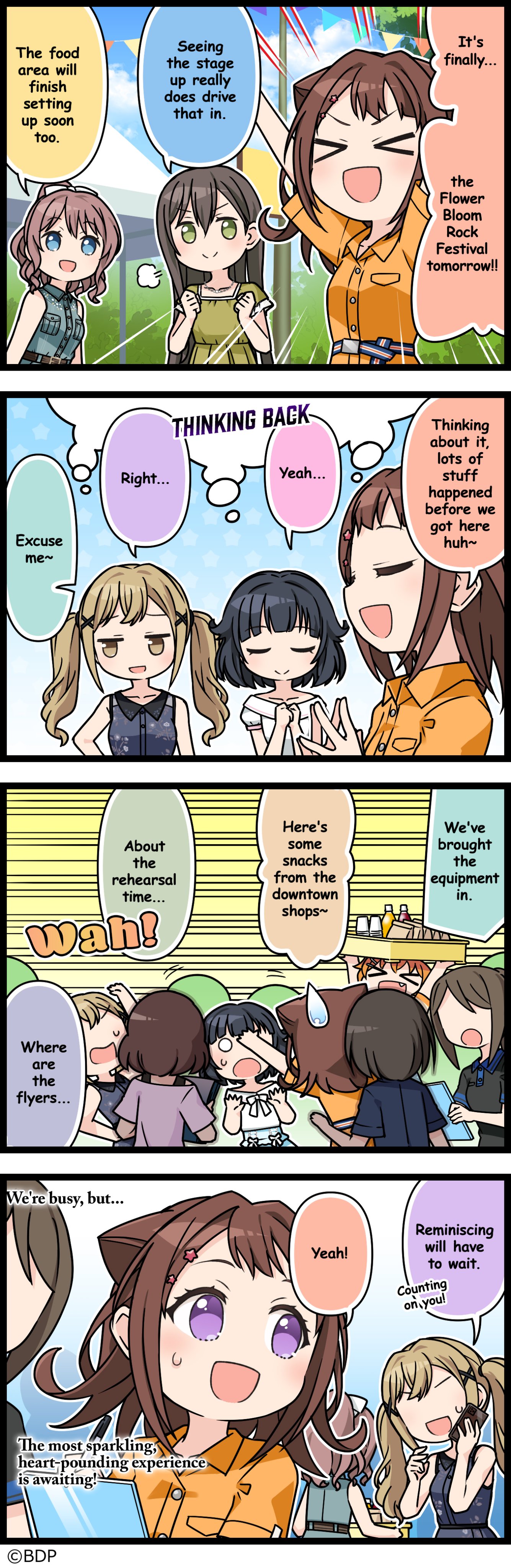 Gathering Lots of Sparkling Heartpounding