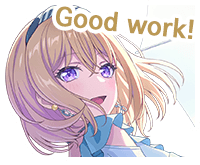  Good work!