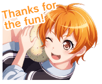 Hagumi and the Happy Dinosaur “Thanks for the fun!”
