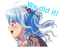 We did it!