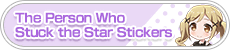 The Person Who Stuck the Star Stickers