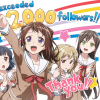 10,000 Twitter Followers - Poppin'Party