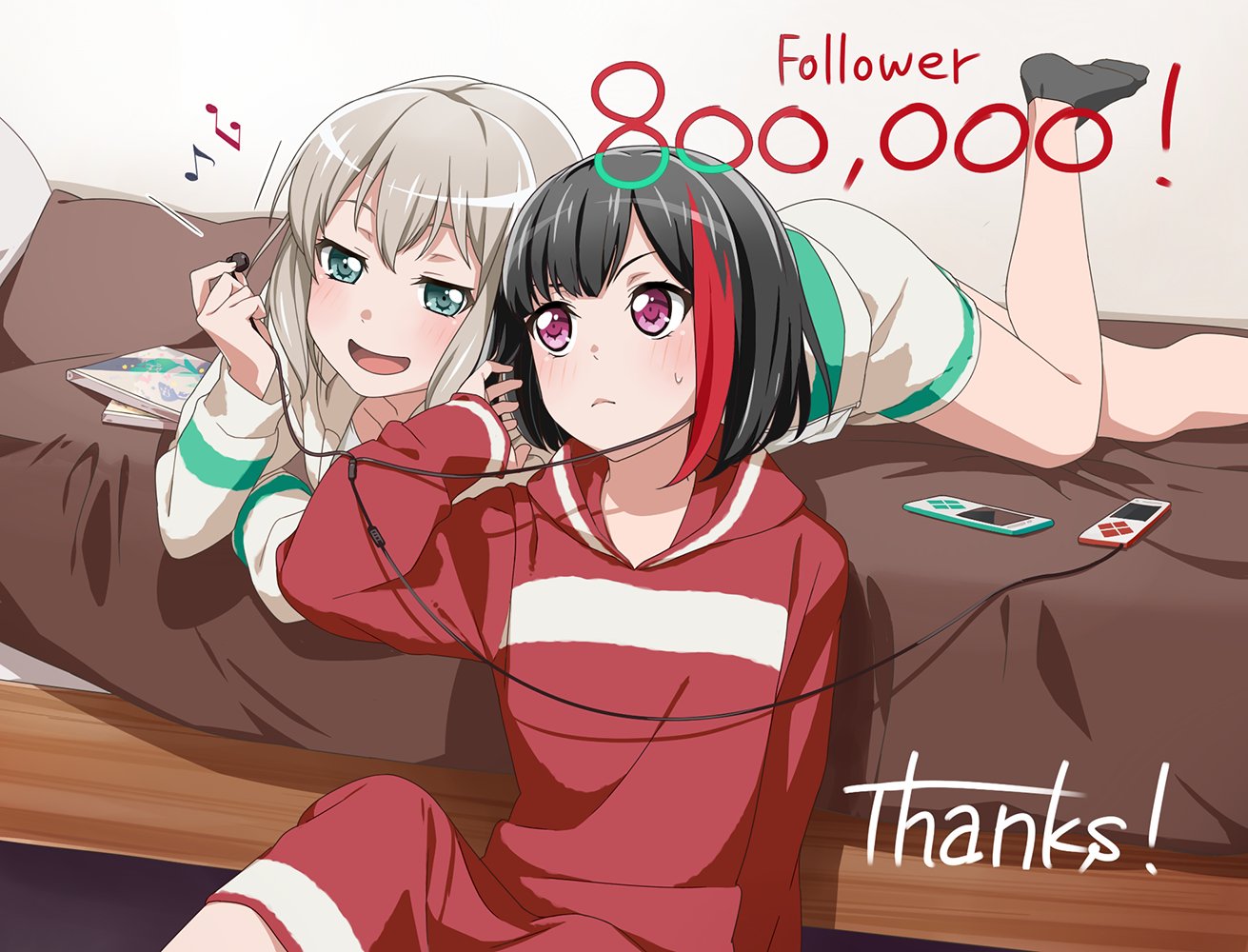 800,000 Twitter Followers - Ran, Moca