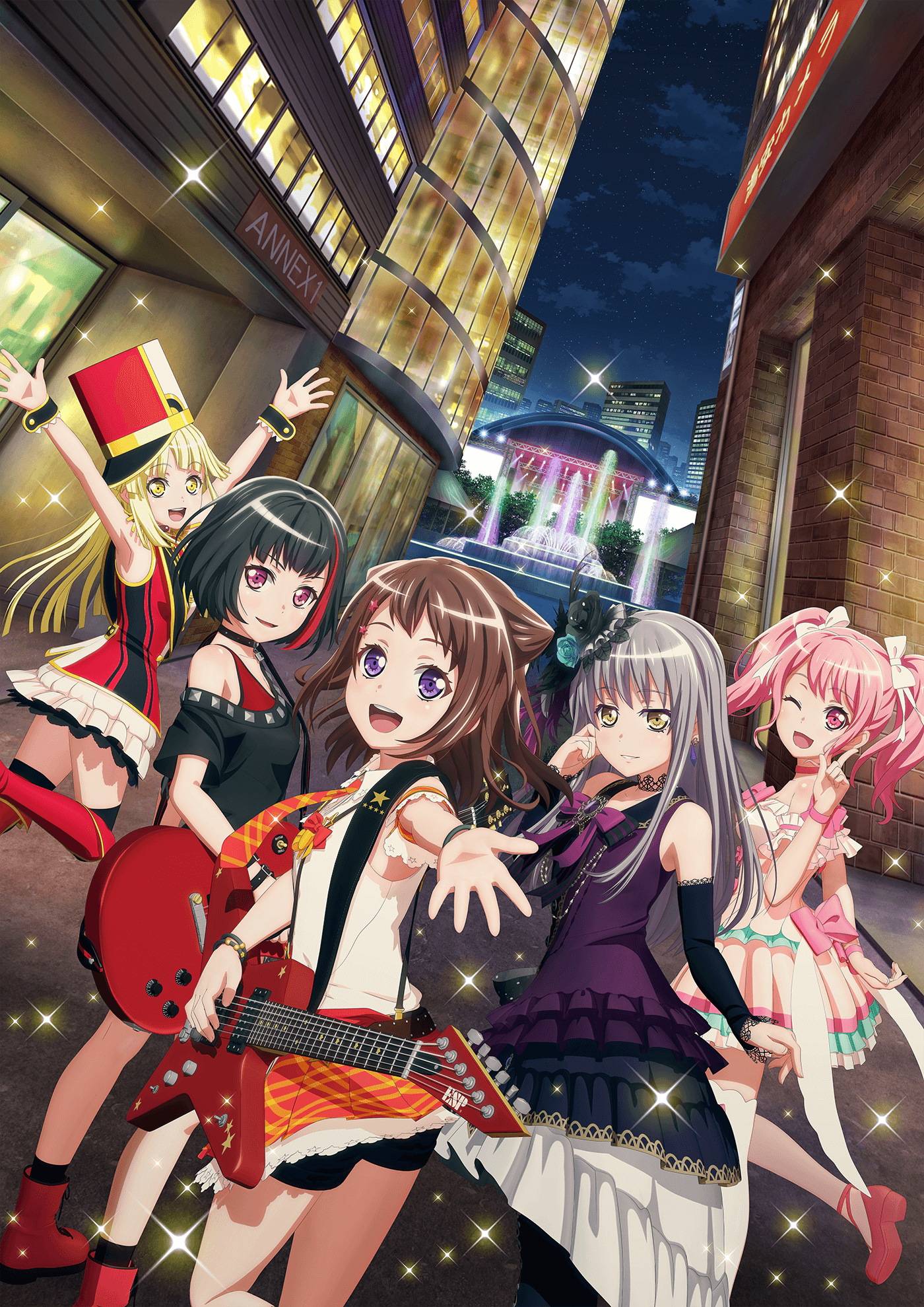 FILM LIVE 2! Main Visual - Kasumi, Ran, Kokoro, Aya, Yukina