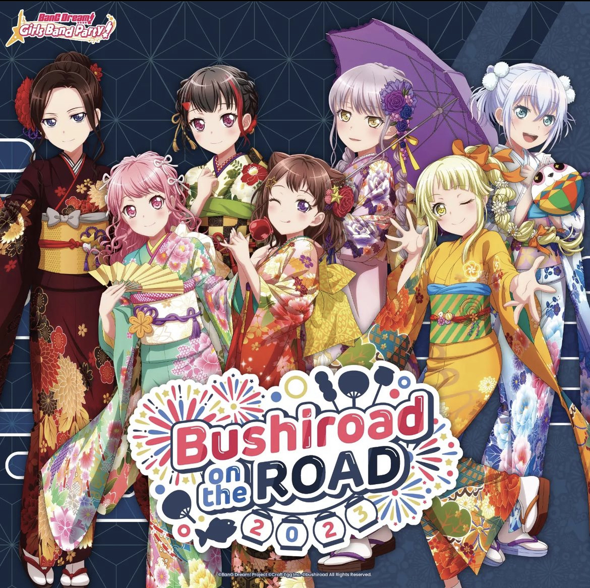 Bushiroad on the Road 2023 - Kasumi, Ran, Kokoro, Aya, Yukina, Mashiro, LAYER
