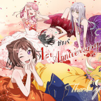 1st Anniversary - Kasumi, Ran, Kokoro, Aya, Yukina