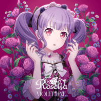 Roselia's 14th Single "VIOLET LINE" Ako Ver. Cover