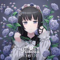 Roselia's 14th Single "VIOLET LINE" Rinko Ver. Cover - Rinko