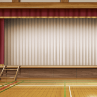Gymnasium stage