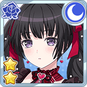 ★★ Rinko Shirokane - Cool - Coloured in Deep Crimson