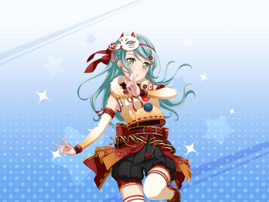 Sayo Hikawa - Cool - Fall-Colored Fox | Cards list | Girls Band Party 