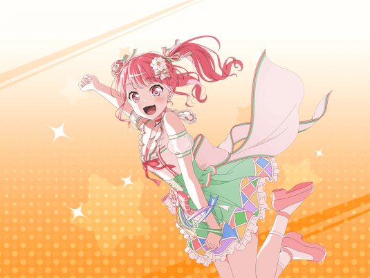 Aya Maruyama - Happy - Floral Step | Cards list | Girls Band Party ...
