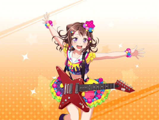 Kasumi Toyama - Happy - Poppin’ Colors | Cards list | Girls Band Party ...