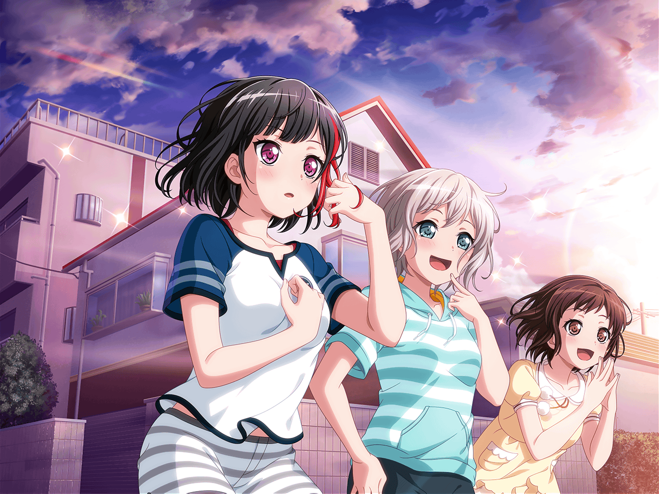 Ran Mitake - Happy - The Changing Sky | Cards list | Girls Band Party | Bandori Party - BanG ...