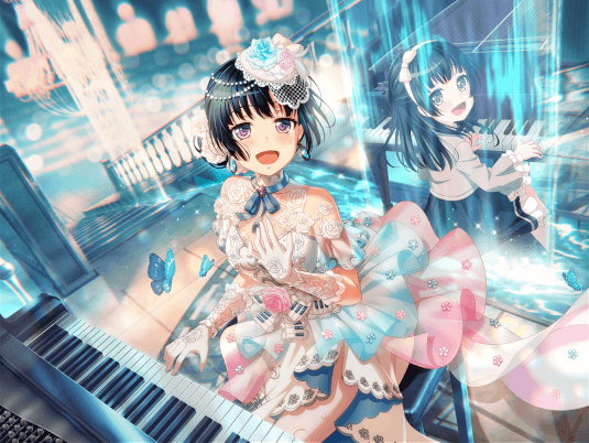 Rinko Shirokane - Pure - Me And My Piano | Cards list | Girls Band