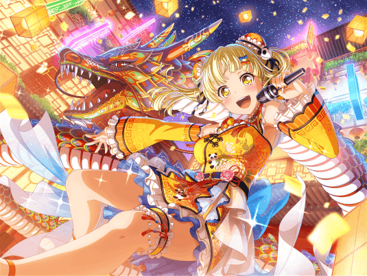 Kokoro Tsurumaki - Power - Dance, Dragon! | Cards list | Girls Band ...