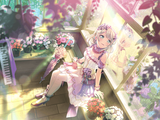 Eve Wakamiya - Power - Umbrella Friends | Cards list | Girls Band