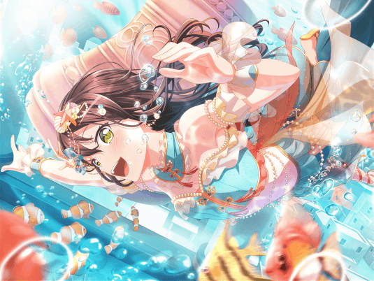 Tae Hanazono - Happy - Sunbathing in the Mermaid's House☆ | Cards list