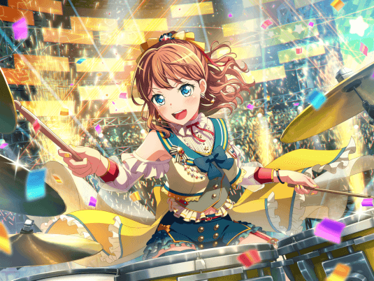 Saaya Yamabuki Pure Cards List Girls Band Party Bandori Party Bang Dream Girls Band Party