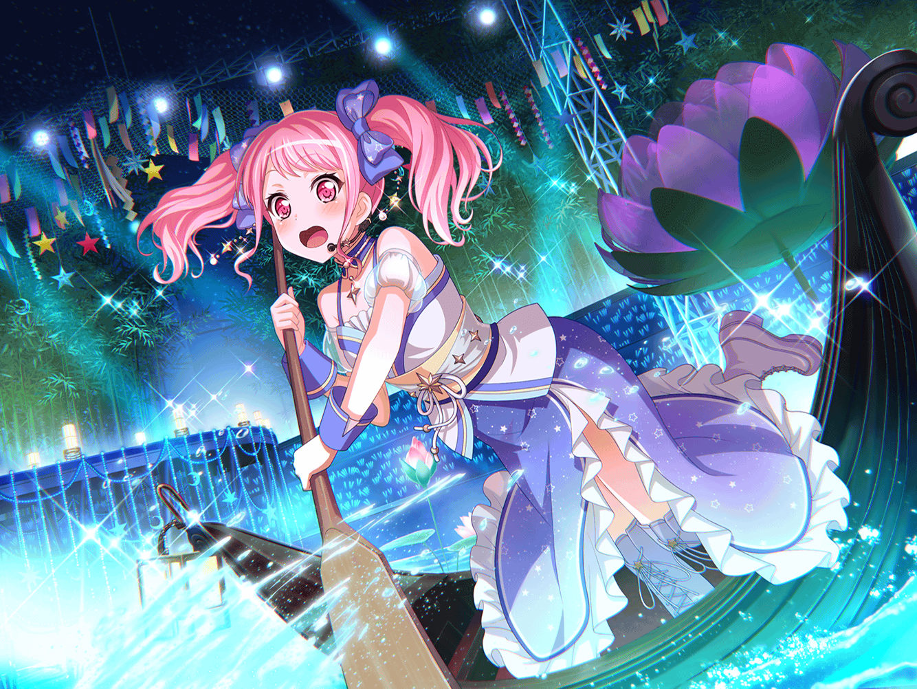 Aya Maruyama - Power - Working at Tanabata - Card | Bandori Party - BanG Dream! Girls Band Party