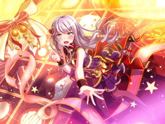 Yukina Minato Power Time Spent In Secret Cards List Girls Band Party Bandori Party Bang Dream Girls Band Party