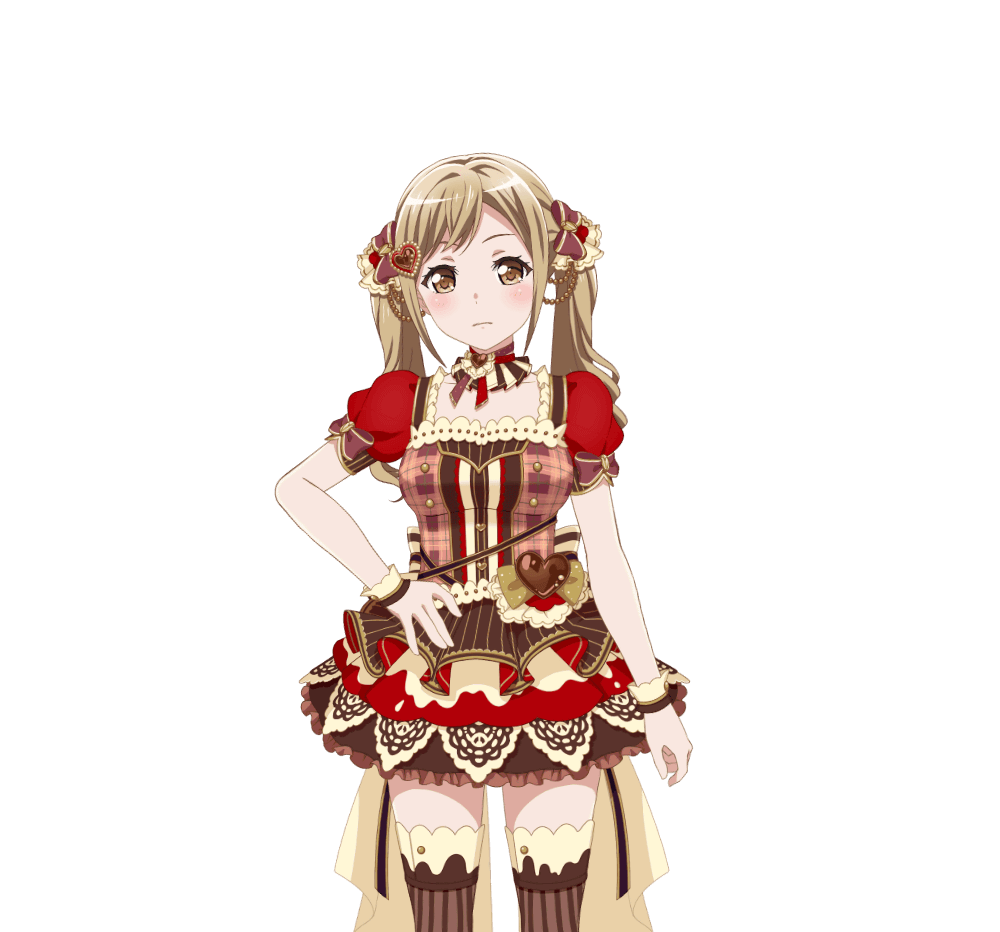 up how power you Costume Moment   pounding  Bandori  Heart   Ichigaya Arisa