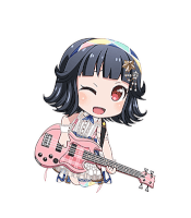★★★ Rimi Ushigome - Happy - In A Different Classroom Than Usual - Chibi