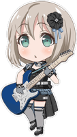 ★★★ Moca Aoba - Cool - You've Got a Cloudy Expression on Your Face - Chibi