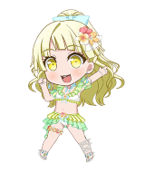 ★★ Kokoro Tsurumaki - Power - Resort Style - Chibi