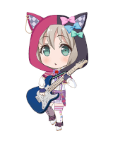 ★★★★ Moca Aoba - Happy - On The Border Between Dreams and Reality - Chibi