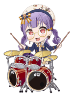 Ako Udagawa - Our Dash of Determination - Chibi