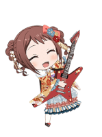 Kasumi Toyama - Bright and Cheerful This Year Too - Chibi