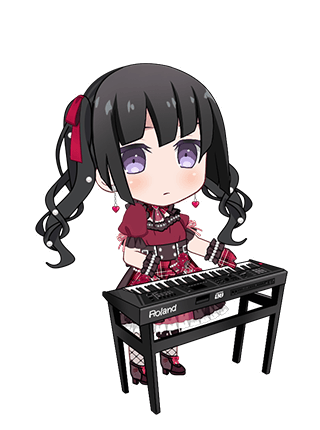 ★★ Rinko Shirokane - Cool - Coloured in Deep Crimson - Chibi
