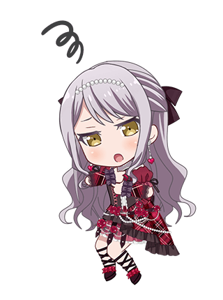 Yukina Minato - Concentrating on the Fingertips - Chibi