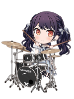 Tsukushi Futaba - Playing With Birds - Chibi