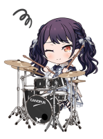 Tsukushi Futaba - Playing With Birds - Chibi