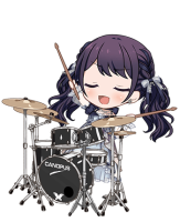 Tsukushi Futaba - Playing With Birds - Chibi