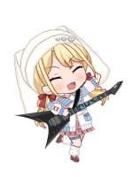 ★★ Touko Kirigaya - Happy - Dreamy-Cute Rabbit - Chibi