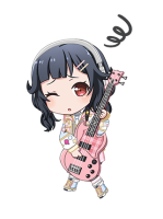 ★★★★★ Rimi Ushigome - Happy - After School, Rain and Friends - Chibi