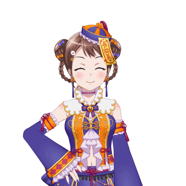 Kasumi Toyama Hugging Jiangshi Costumes List Girls Band Party Bandori Party Bang Dream Girls Band Party