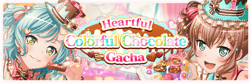 Heartful Colorful Chocolate Gacha