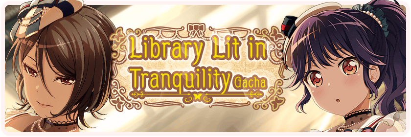 Library Lit in Tranquility Gacha