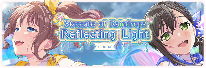 Staccato of Raindrops Reflecting Light Gacha