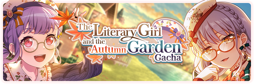 The Literary Girl and the Autumn Garden