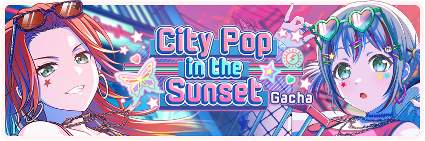 City Pop in the Sunset Gacha